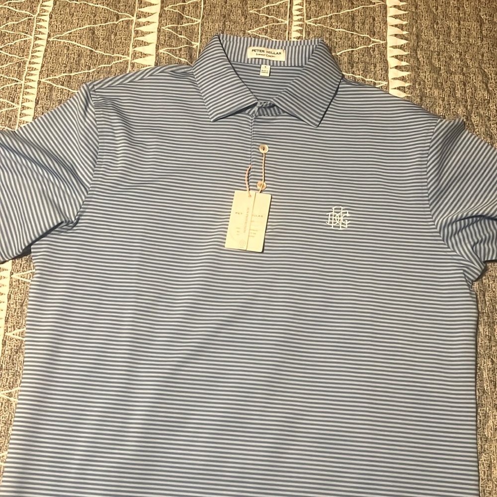 Peter Millar Striped Polo Sun protection